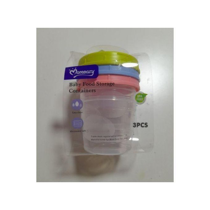 Momeasy Baby Food Storage Containers 3 Pieces