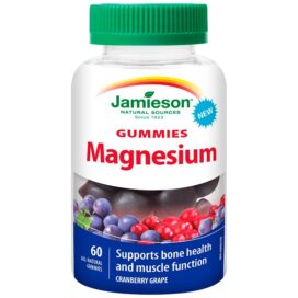 Jamieson Magnesium Bisglycinate Gummies 60`s