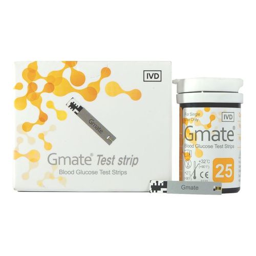 50 Comfys Gmate Blood Sugar Monitor Test Strips+100 Alcoswabs