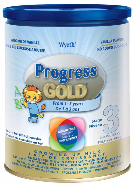 Wyeth Infant Formula Progress Gold 400g (Stage 3)