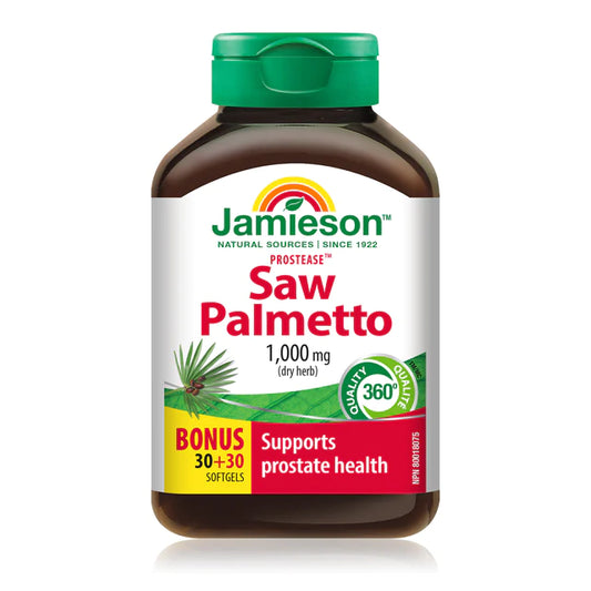 Jamieson Saw Palmetto 1000mg 60's