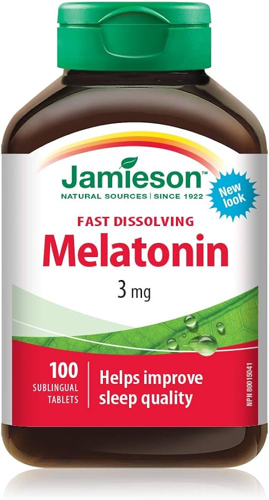 Jamieson Melatonin 3mg Capsules 100's