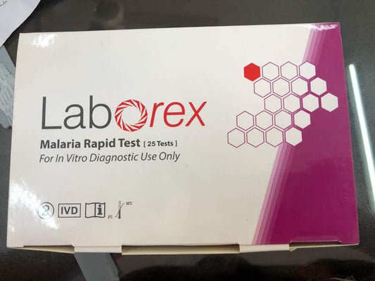 Laborex Malaria Rapid Test Kit - 25 Tests