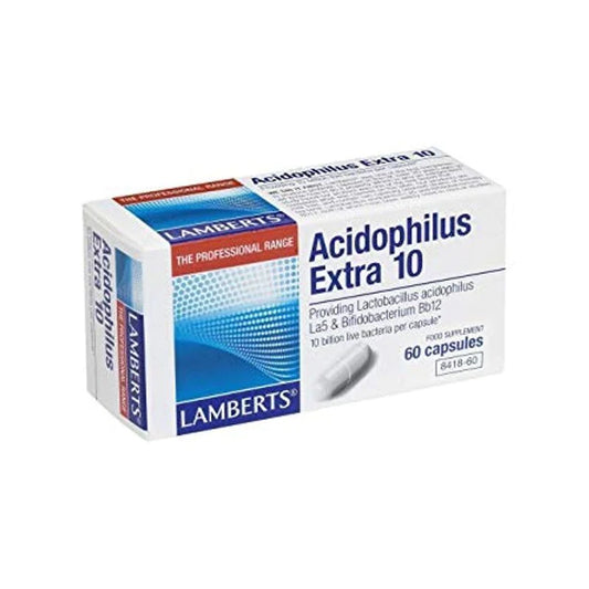 Lamberts Acidophilus Extra 10 Capsules 60's