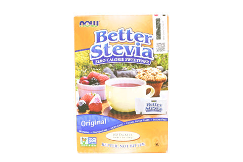 NOW Stevia Sachet 100's