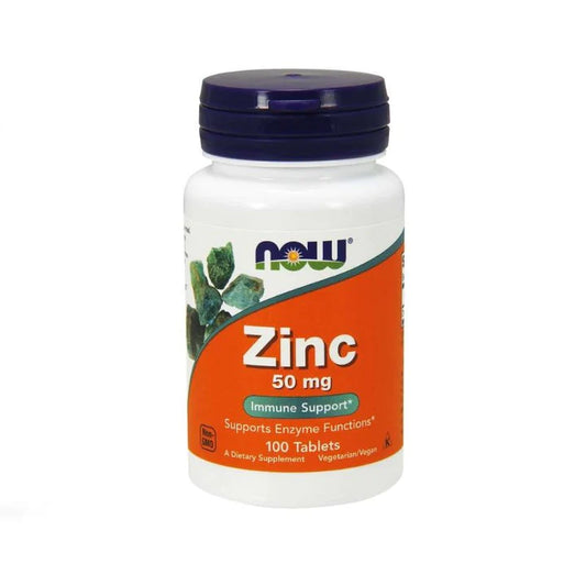 NOW Zinc Gluconate 50mg 100's