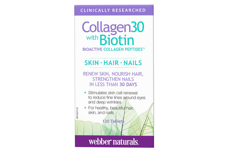 Webber Naturals Collagen with Biotin Tablets 120's