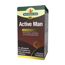 Natures Aid Active Man Arginine 60’s