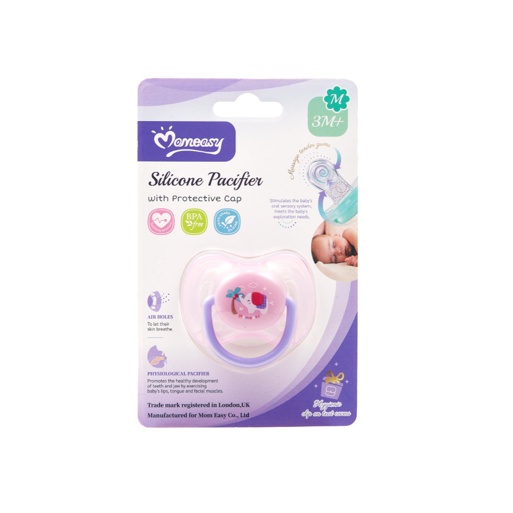 Momeasy Silicone Pacifier - Physiological (Model:45563)