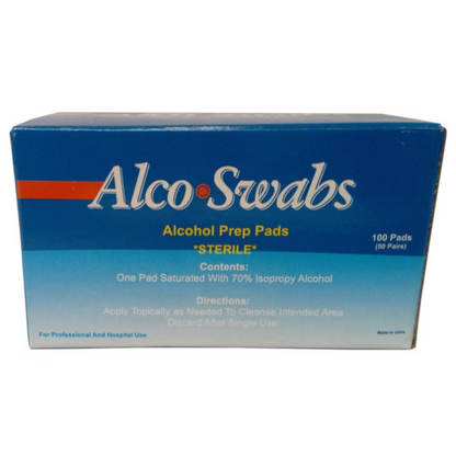 Alcohol Prep Pads/Swabs Blood Sugar Test Swabs