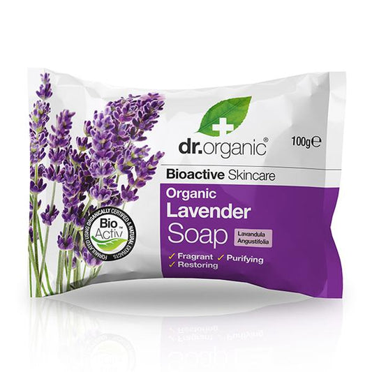 Dr. Organic Lavender Body Soap - 100gm