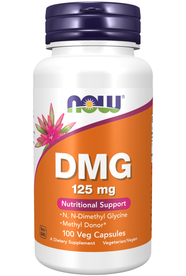 NOW DMG 125MG Veg Capsules