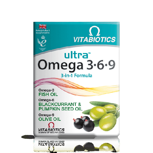 Vitabiotics Ultra Omega 3-6-9 Capsules 60s