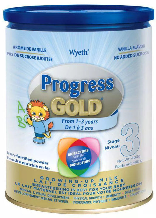 Wyeth Infant Formula Progress Gold 400g (Stage 3)